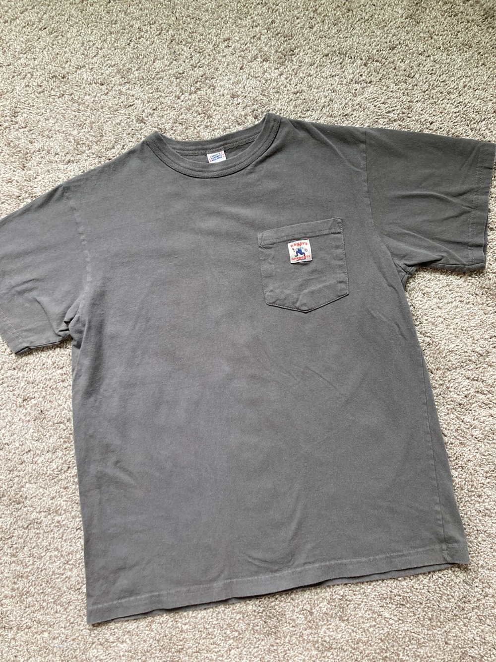 Huckberry Randy's Garments New York workwear Jersey Tee T-shirt sz M